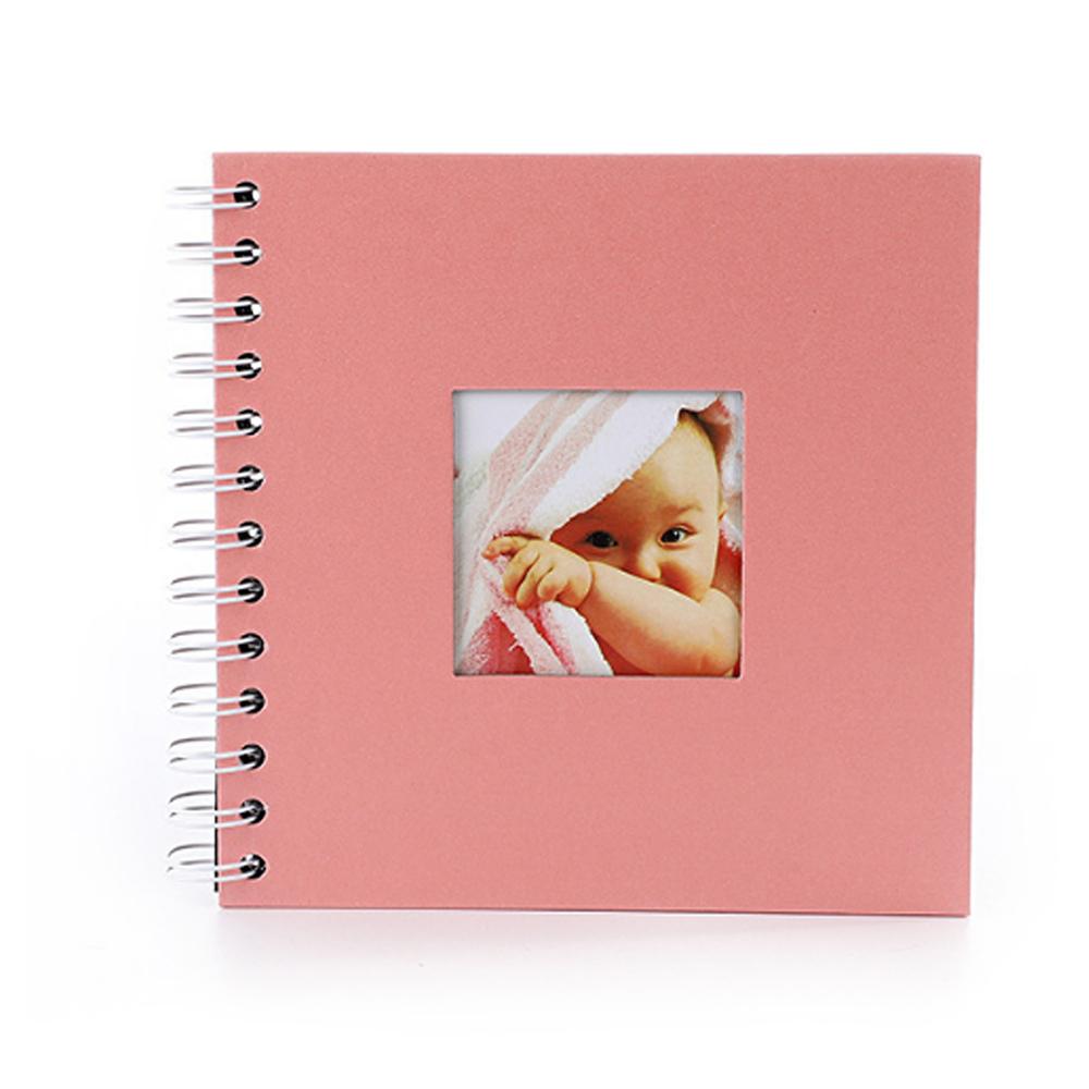 Scrapbook Photo Album Memory Book Paper for Travel Wedding Anniversary Christmas Gifts Baby Shower Memories