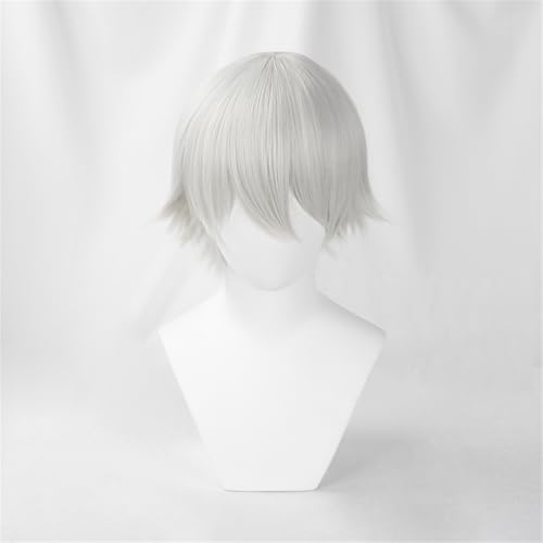 

Eileen Off-White Fluffy Wig, Universal Cosplay Wig, Unisex, Heat-Resistant Fiber, Costume Wig with Net, Event Wig