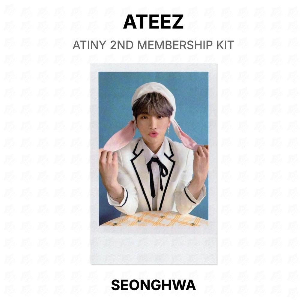 ATEEZ ATINY 2ND MEMBERSHIP KIT Official Photocard