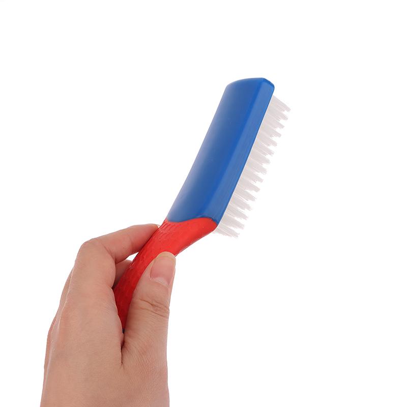 Wire Brush/Bristle Brush/Nano Silk Brush W Silicone Handle Grip For Rust Wielding Slag Dirt Paint Scrubbing With Deep Cleaning