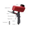 WINGONEER Air Sandblasting Gun, Small Handheld Portable Sandblasting Gun, Red