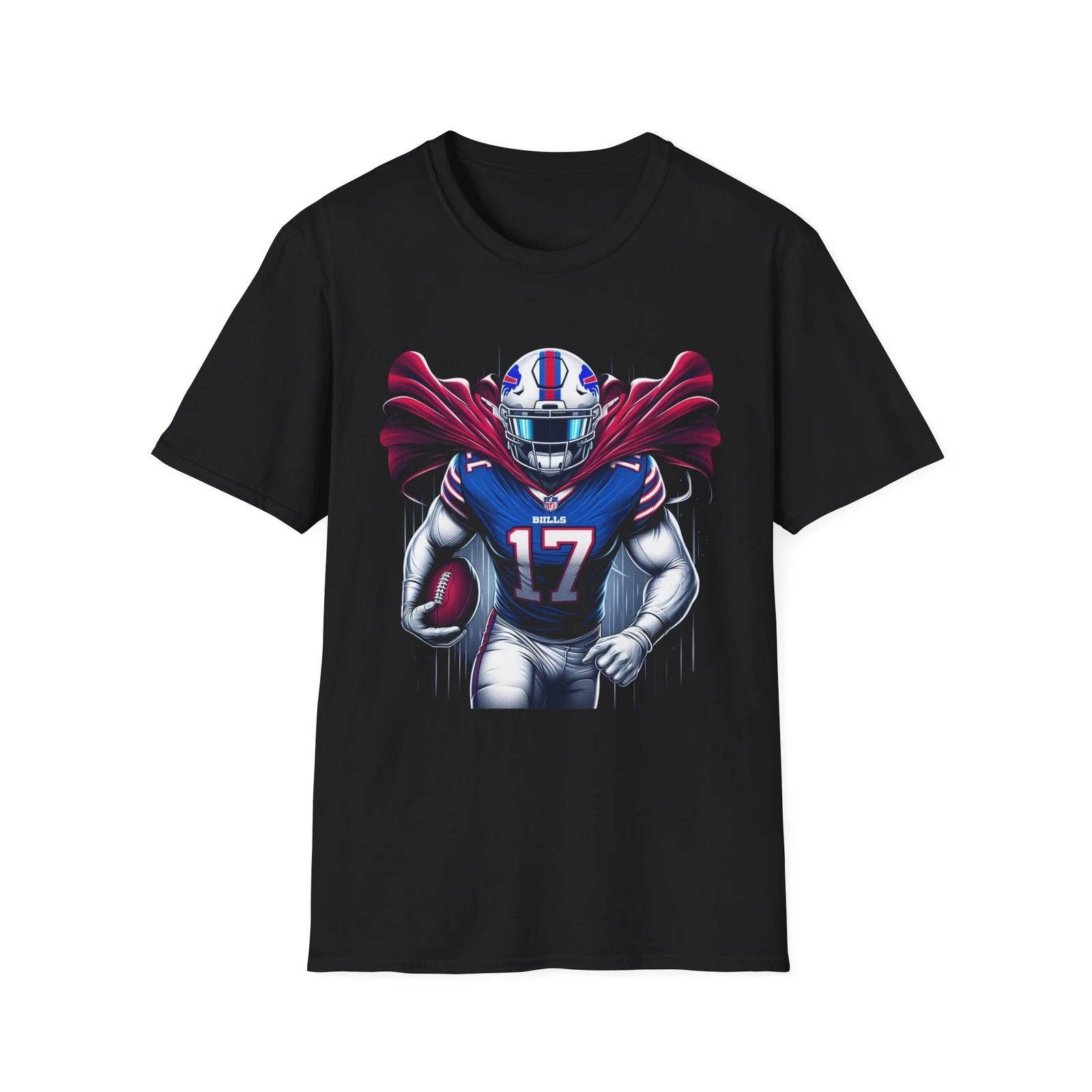 Josh Allen Hero T-Shirt – Legendary QB Graphic Tee XS