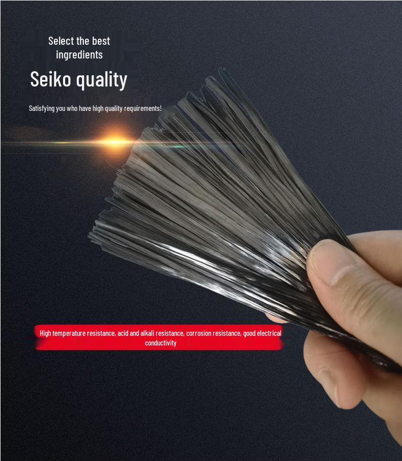 Stainless Steel Electrolytic Weld Cleaning and Polishing Brush with M10 Copper Brush Head