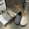2026 Sommer Neue Flache Schuhe Damen Loafer Schuhe Designer Wildleder Sneaker Trend Freizeit Gehen Weiche Hausschuhe Laufen Sport Damen Schuhe