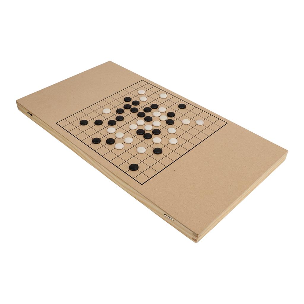 Wooden Hockey Table Game Desktop Battle Family Board Games Toy 2 In 1 for Parent Child Interactive