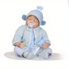 BZDOLL Lifelike 55cm 22inch Soft Vinyl Baby Reborn Doll Sleeping Girl and Boy Bedtime Toy Alseep Newborn Bebe for Kids Christmas Gift