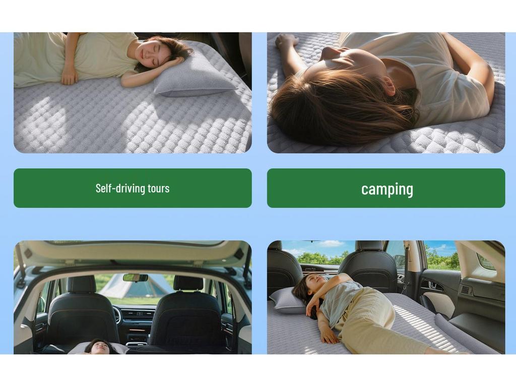 Haval H6 Rear Seat Sleeping Pad: Foldable Car Bed Mat for Comfortable Travel