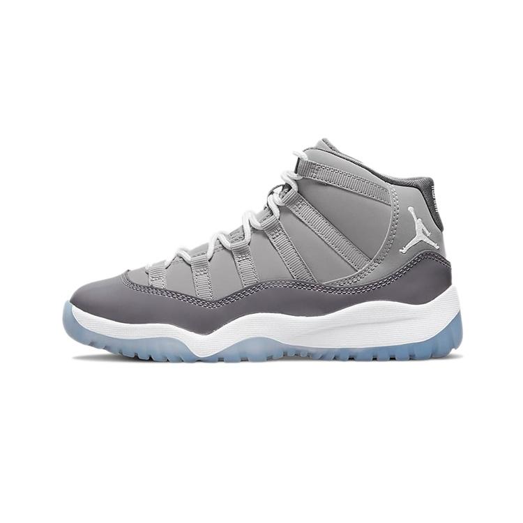 (PS) Air Jordan 11 Retro Cool Grey 2021 Kids 378039-005 EU 35