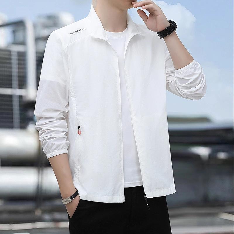 Men's Ice Silk Quick-Dry Lightweight Sun Protection Top - Summer Breathable Thin Outdoor Outerwear