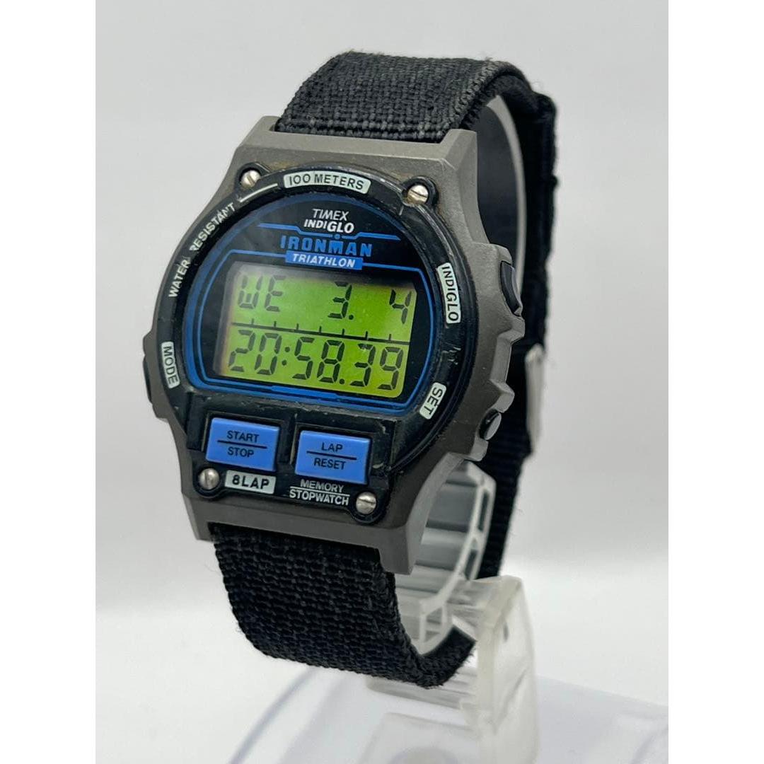 TIMEX IRONMAN 8LAP INDIGLO Vintage
