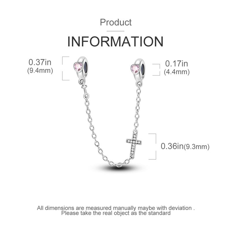 Sun Moon Star Safety Chain Pendant Charm Beads Copper Jewelry Fits Bracelet Bangle Necklace Women Luxury Party Festival Gift