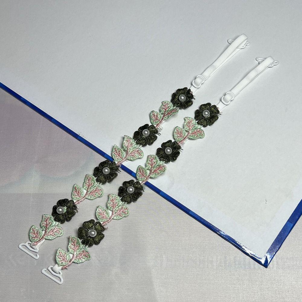 Anti-slip Floral Bra Straps Lace Bra Straps Replacement New Shoulder Straps