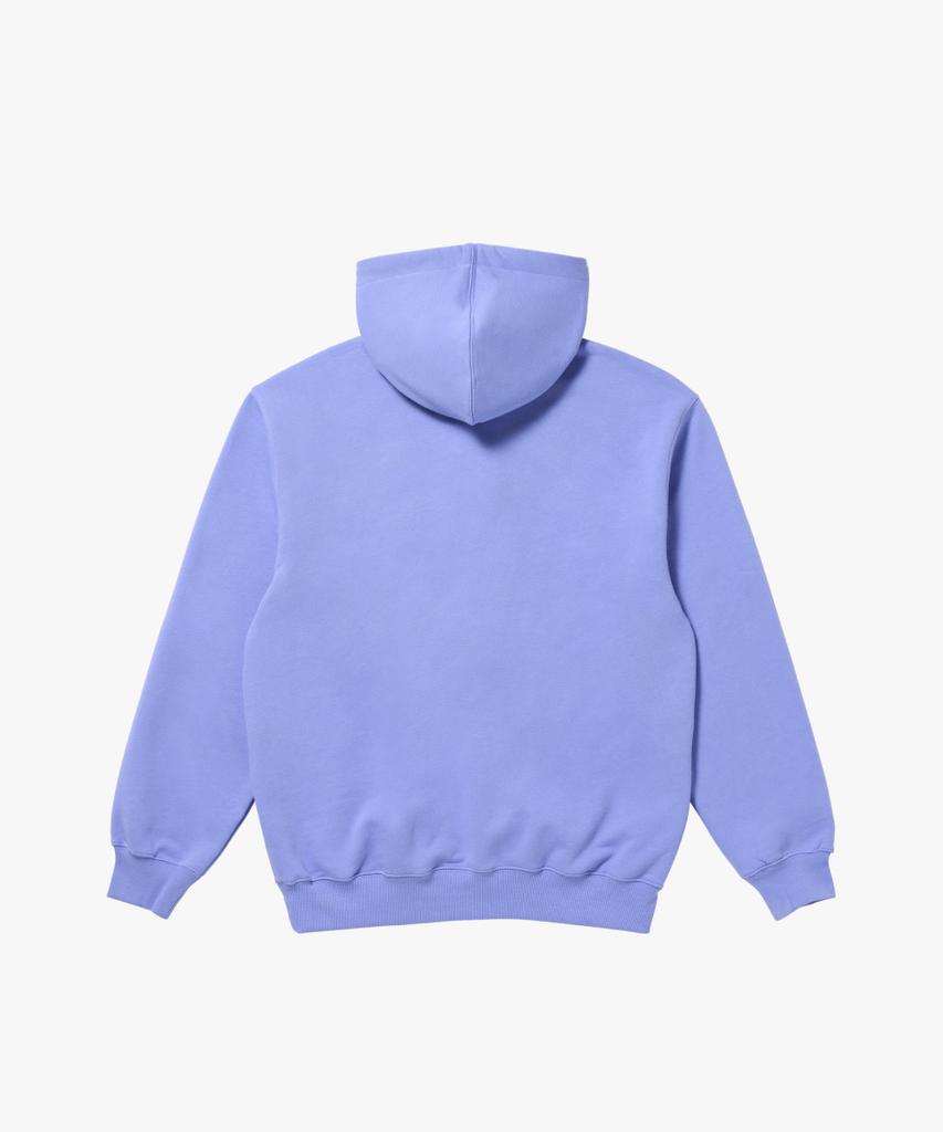 Essential Box Logo Hoodie-Vintage Blue