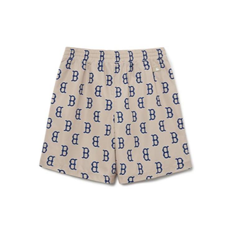 New MLB Boston Red Sox Sports Shorts Unisex Light Beige 3ASMM0133-43BGL