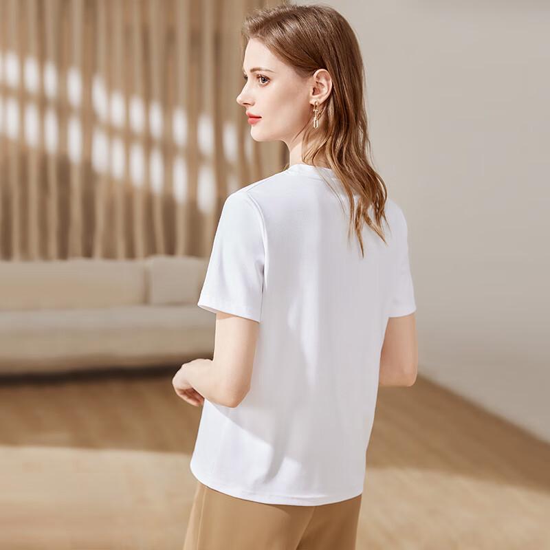 Women's Minimalist Slim Fit Short-Sleeved T-Shirt