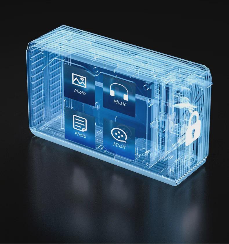 Akasis Dual Bay Hard Drive Enclosure: 3.5" & 2.5" SSD/HDD Protective Case