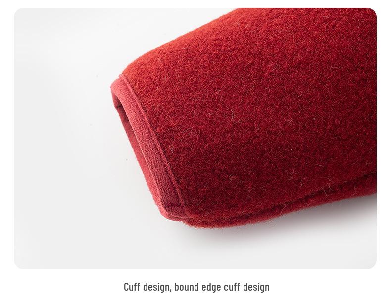 Girls' Fleece-Lined Hooded Jacket - Autumn/Winter 2025 Style, Thick Lambswool, Children's Winter Coat.