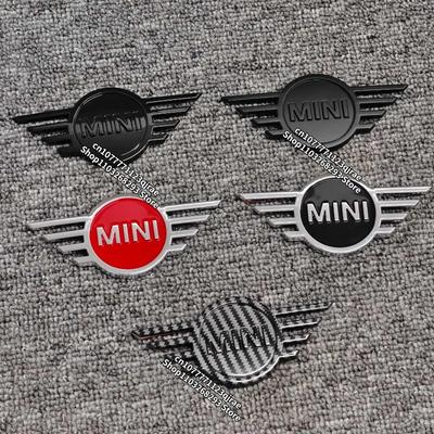 ABS Auto Fronthaube Heckklappe Emblem Abzeichen Aufkleber Für BMW Mini Cooper F55 F56 F57 Ersatz Logo Auto Zubehör