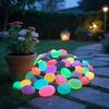 Extra Large Glow-in-the-Dark Pebbles - Resin Starry Sky Decor for Aquariums, Weddings, Gardens|Outdoor Romantic Night Lights