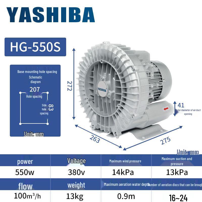 Yasba High-Pressure Dual-Purpose Vortex Blower