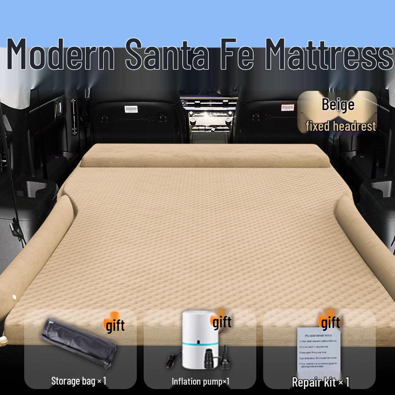 Hyundai Santa Fe Car Mattress: Rear Seat and Trunk Sleeping Mats