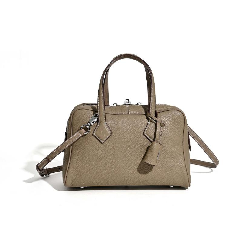 

Новая сумка-боулинг женская простая сумка подмышку портативная сумка-мессенджер нишевая сумка легкой роскоши сумка женская для поездок на работу большой вместимости 26*11*16cm верблюд