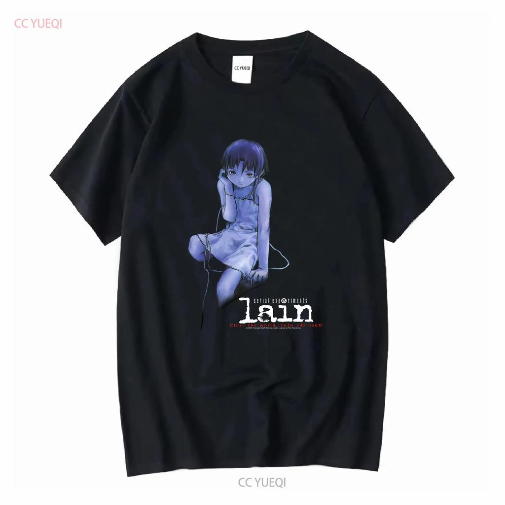 Serial Experiments Lain anime graphic T-shirt