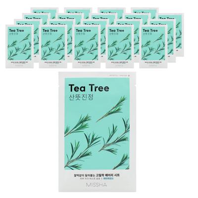 Airy Adhesive Sheet Mask Tea Tree, 1 opakowanie, 20 sztuk
