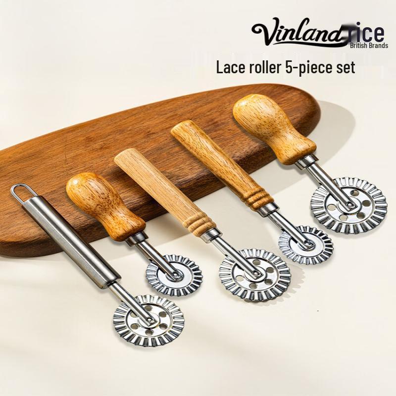 Stainless Steel Lace Edge Pastry & Pizza Wheel Cutter