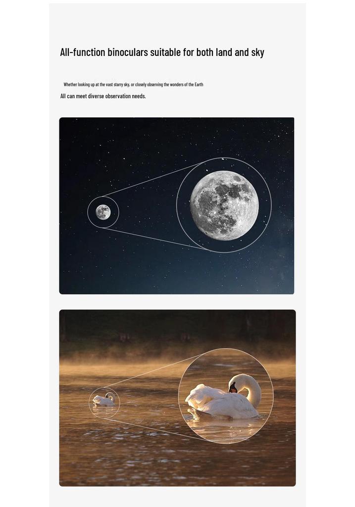 Pro Astronomical Telescope: HD, High Magnification, Large Aperture for Stargazing and Moon Observation; Electronic Eyepiece for Photos and Videos.