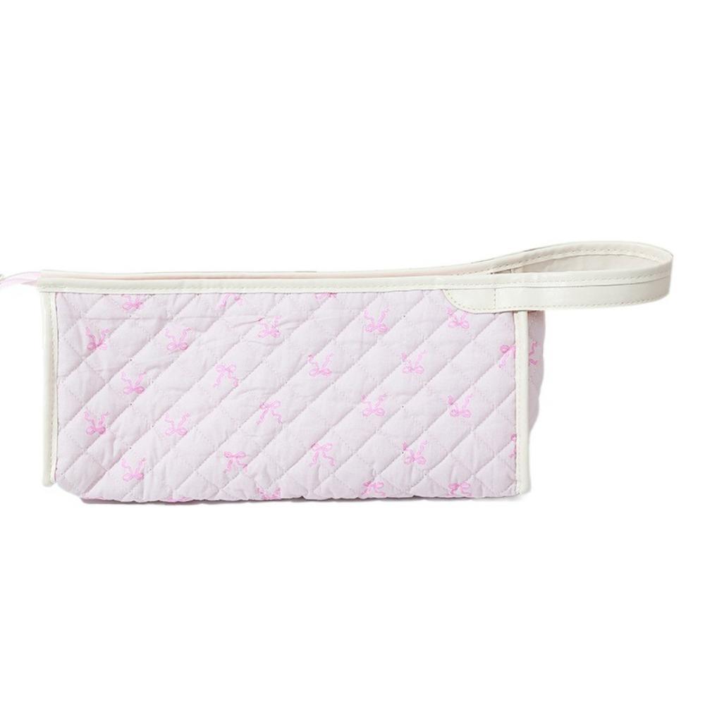 

Large Capacity Hair Dryer Storage Bag Dustproof Space Saving Cosmetics Storage Bag With Handle Soft Stationery Organizer