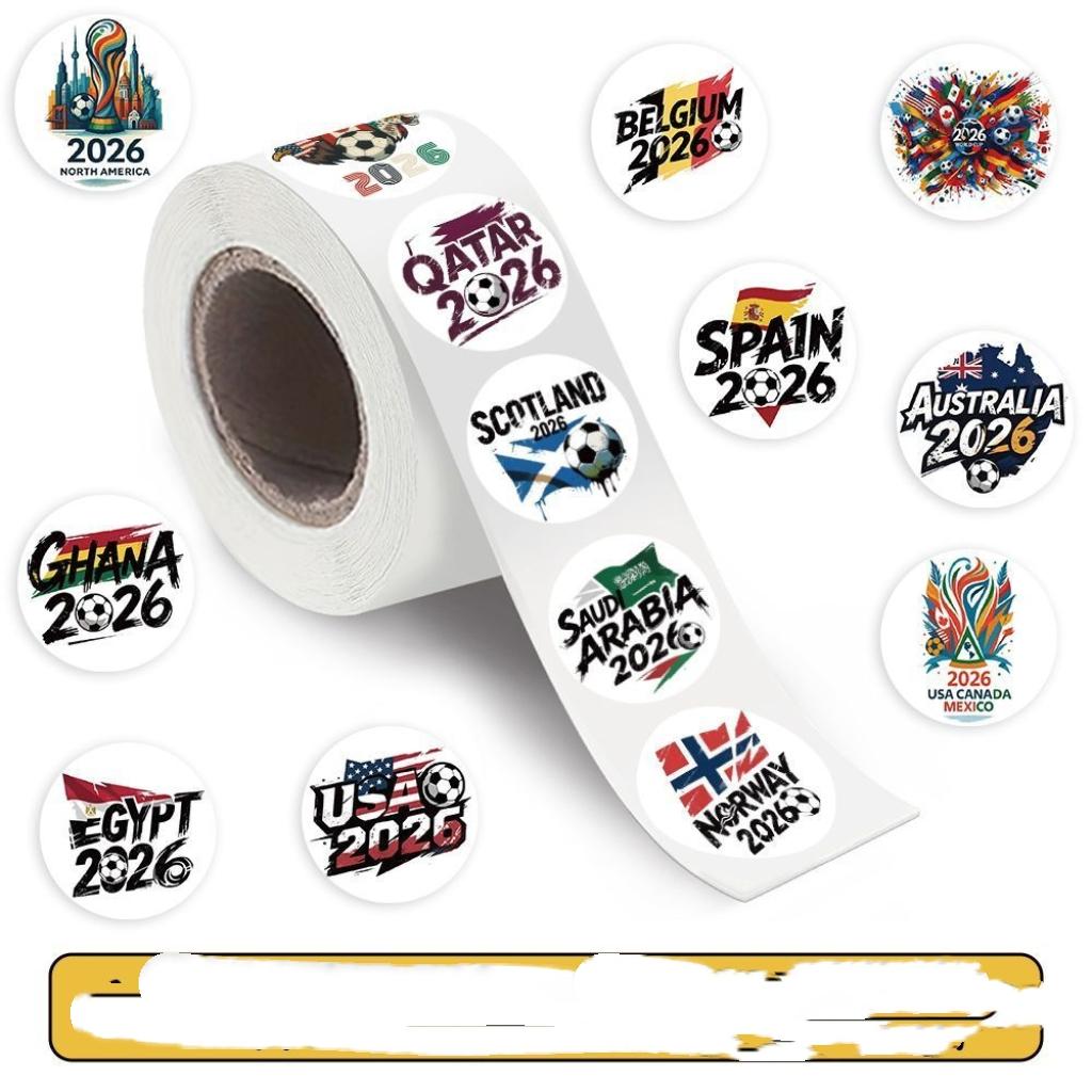 100PCS World Cup Stickers - Football Stars Ins-style Decals