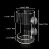 Non-Slip Aquarium Feeder Ring - Essential Fish Feeding Supplies, Floating Food Feeder Square/Round for Fish Tank