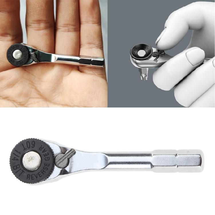 1/4Inch Ratchet Wrench Quick Socket Ratchet Wrench Screwdriver HexTorque Wrench