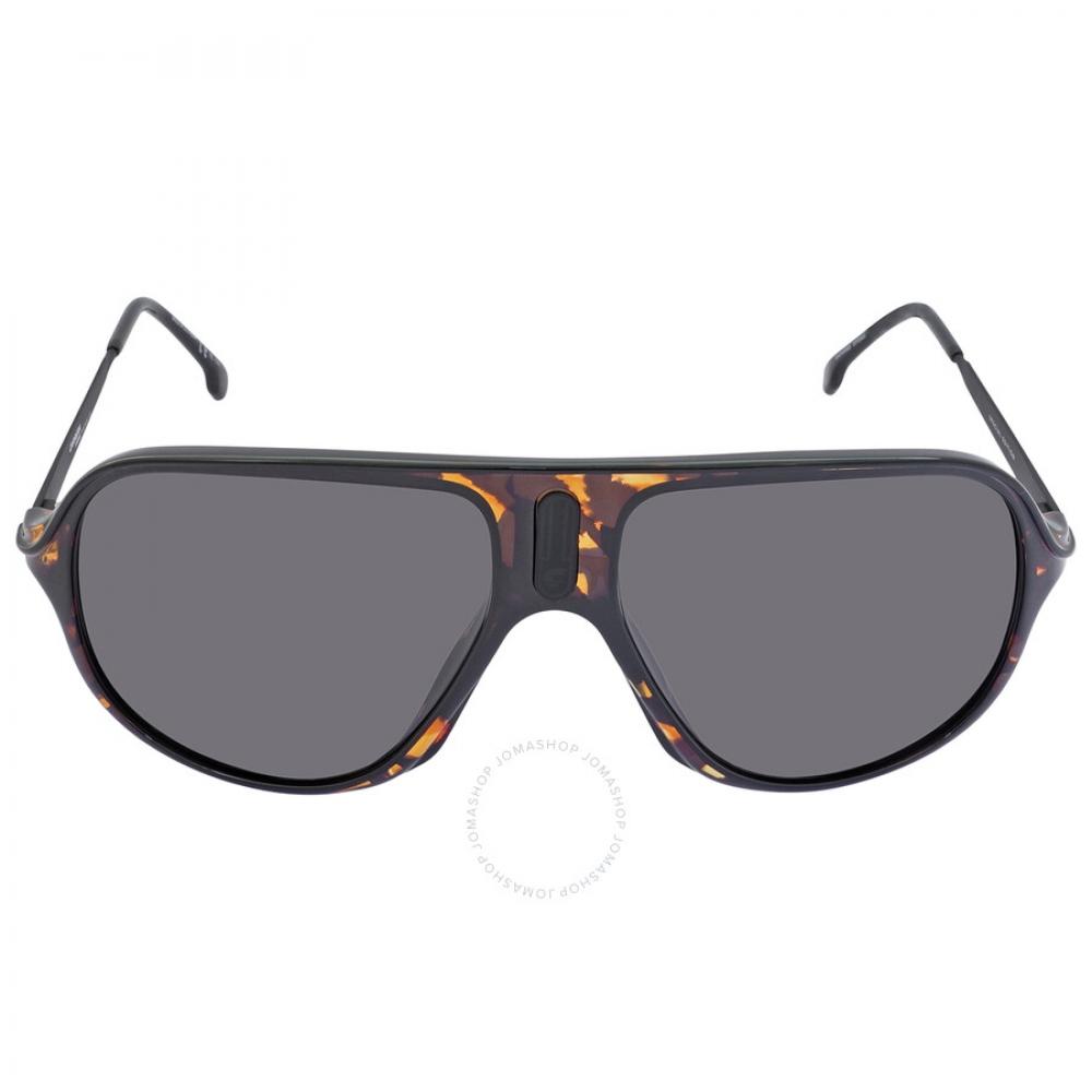 

Carrera Gray Pilot Unisex Sunglasses SAFARI65 0WR9 M9 62