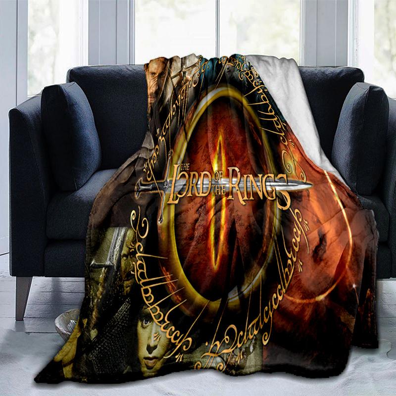 Lord of the Rings: The Ultimate Fantasy AdventurePrint Blanket, Soft Blanket For Sofa Office Bed And Travelling Daughter Birthday Gift Esj35