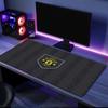 Manchester Crest Mouse Pad, Rubber Base, Mouse Pad for Gamers and Office Use, Gaming Desk , Easy To Clean Mat Christmas Fan Gifts