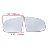 Car Left Right Pair Side Door Wing Mirror Glass Heated for BMW X5 X6 Series E70 E71 E72 2007 2008 2009 2010-2014