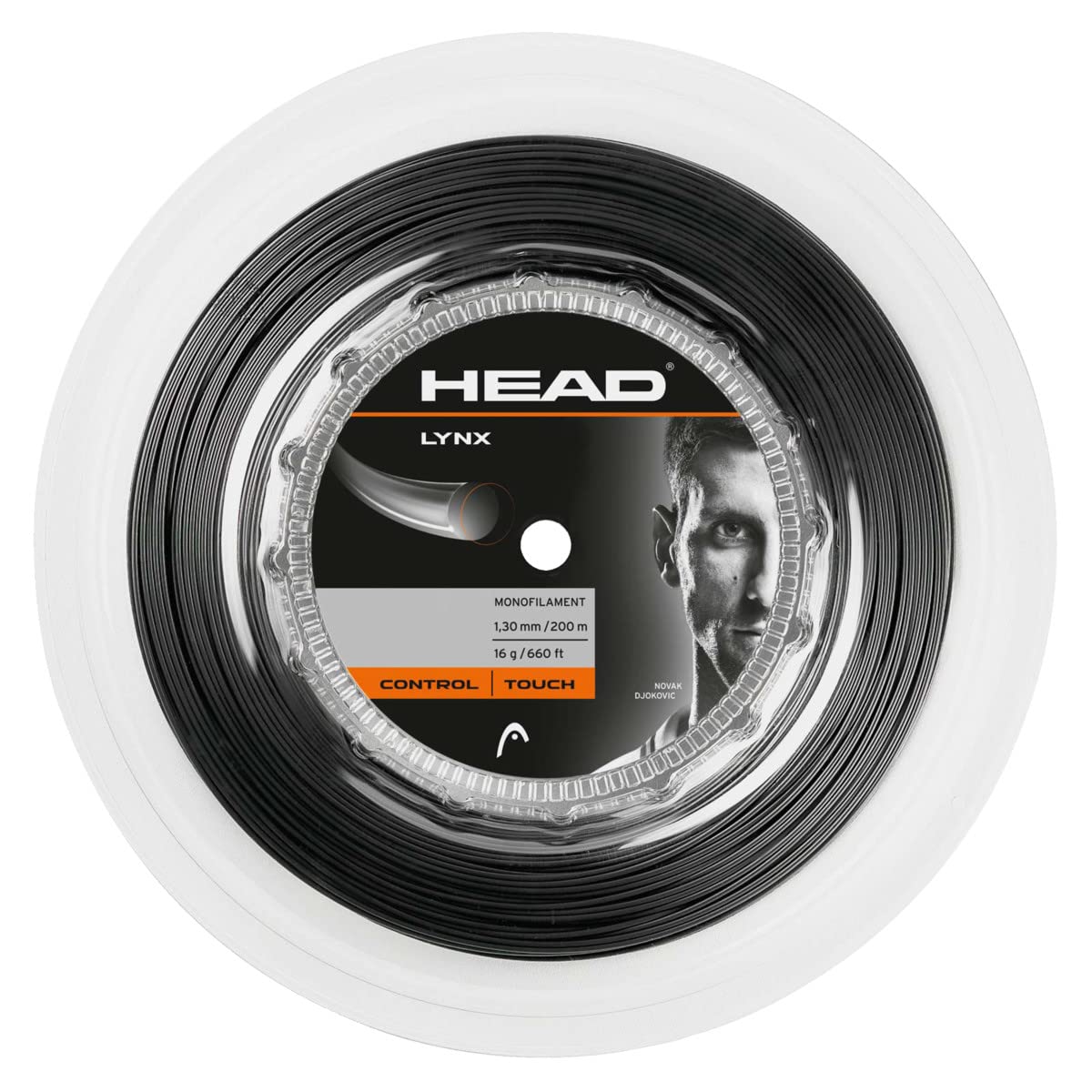 

Head Links 200м Рулон Теннисная Антрацитовая Струна, 1.20мм,