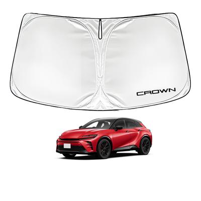 For Crown Sports CROWN SPORT Sun Visor Windshield Protector Sunscreen Insulation UV Protection Folding