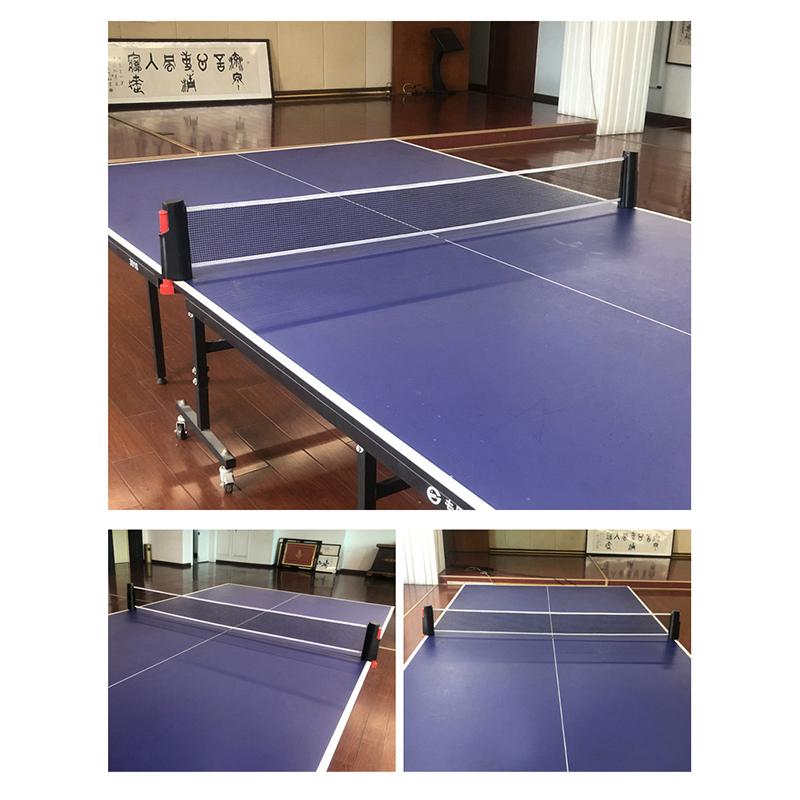 Tragbare Tischtennisnetz-Abdeckungslehre, einziehbares Tischtennis-Set, Catcher-Racks, einstellbare Werkzeuge, Outdoor, Heimsport, Clip auf