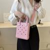 New Cartoon Versatile Accessories Bag Beach Bag New Fashion Niche One Shoulder Crossbody Hand Carry Hole Bag