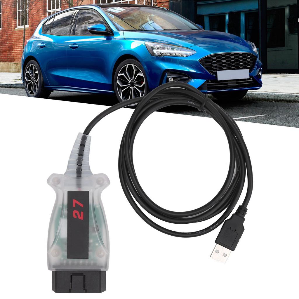 OBD2 Kodläsare Skanner Auto Diagnostikinstrument Testverktyg Passar för Ford ELM327 J2534