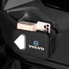 Car Sticker Tissue Box Holder Leather Car Door Side Armrest Napkin Case Backseat Bag For Volvo Rdesign V60 V40 XC60 S60 V50 S90