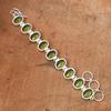 Green Amethyst Gemstone : 925 Sterling Silver Handmade Multi Gemstone Bracelet Jewelry