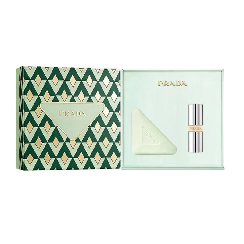 Prada Papa Hand Cream Lipstick 25 Years Christmas Limited Gift Box Moisturizing Lipstick Birthday Gift P60 apricot pink brown + hand cream