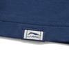 Li Ning Sports Lifestyle Serie Buchstaben Lässig Einfach Einfarbig Gestreift Kurzarm Poloshirt Herren Poloshirts Tiefmarineblau APLU175-1