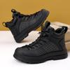 Fashion Winter Men Ankle Boots Autumn High Quality Sneaker Leather Comfortable Desert Boots Brand Men Work Shoes Stylish Men Snow Boots