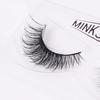 Natural Black Eyelashes 100% Real Mink Hair Strip False Eyelashes Handmade Crossing Mink Eye Lashes