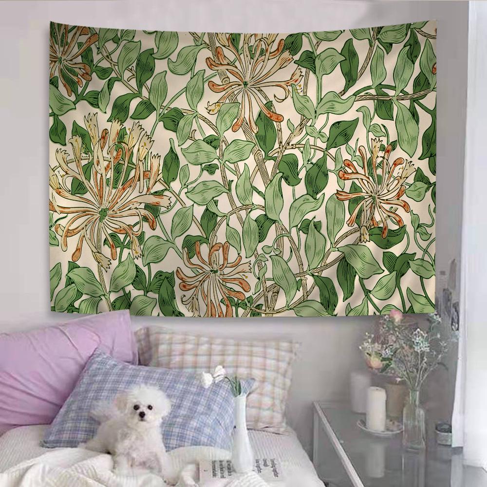 William Morris Wandteppich Kunst Druck Kunst Science Fiction Zimmer Heimdekor Heimdekor